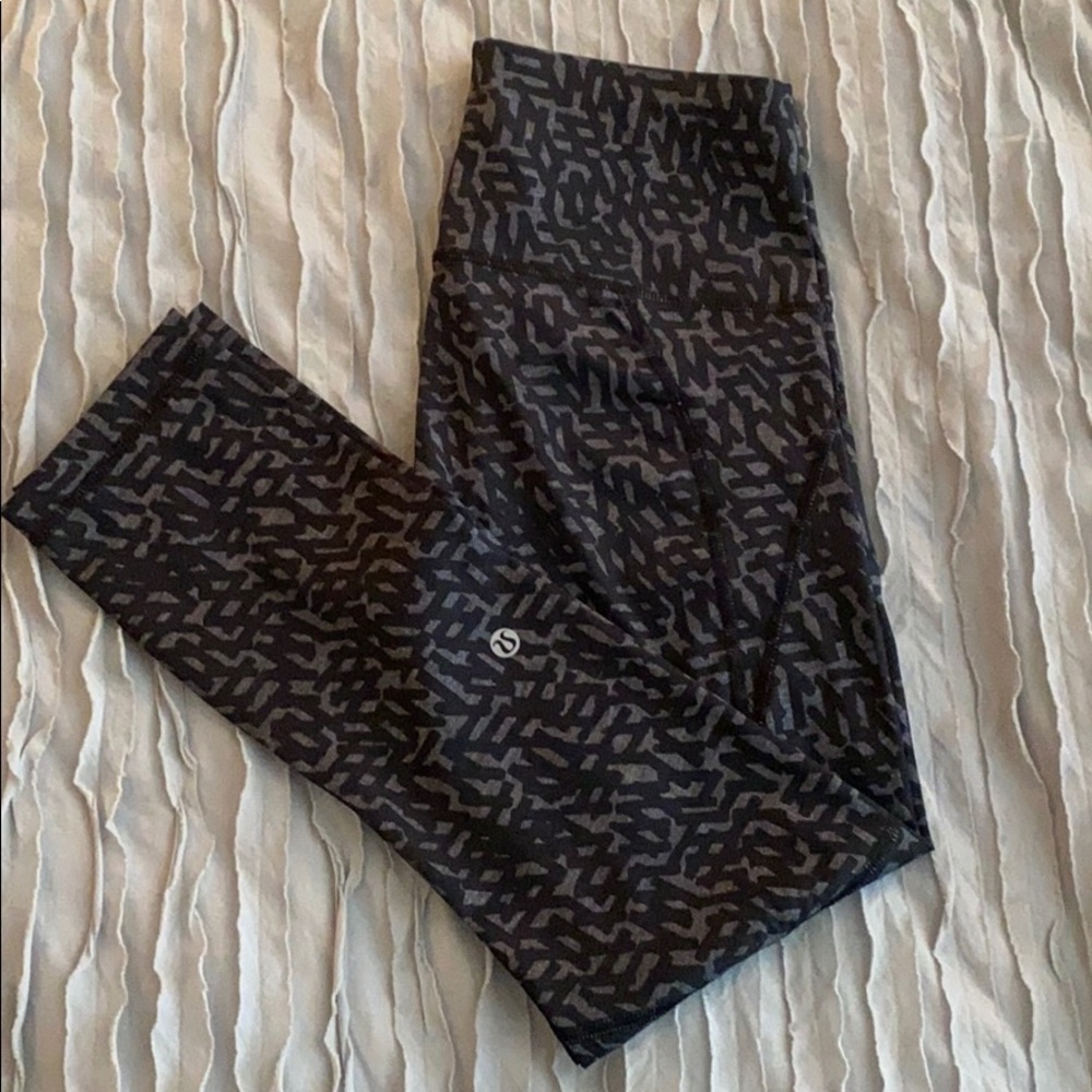 LULULEMON 7/8 Fast and Free Leggings
